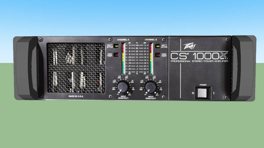 Sound Processor. Amplifier Peavey CS 1000X