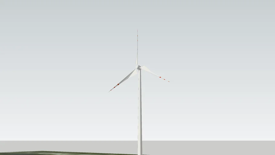 Turbina wiatrowa elektrowni wiatrowej Kamieńsk