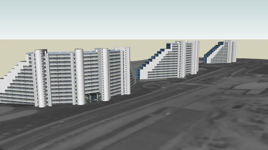 Edificios del Resort San Alfonso del Mar