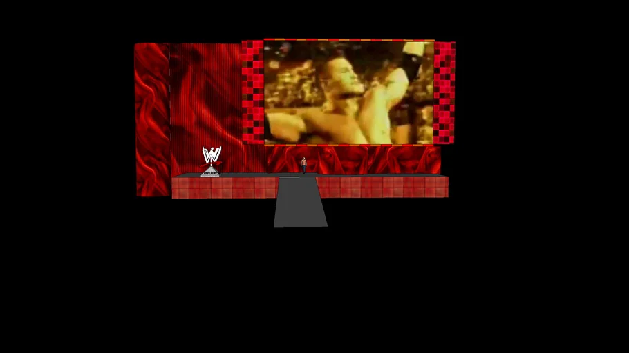 WWE Raw HD Set (Randy Orton Entrance Set-Up)