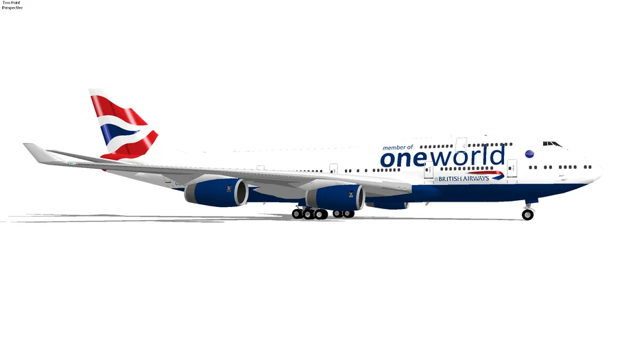 British Airways Boeing 747-436 (Oneworld Livery) (2020) G-CIVI