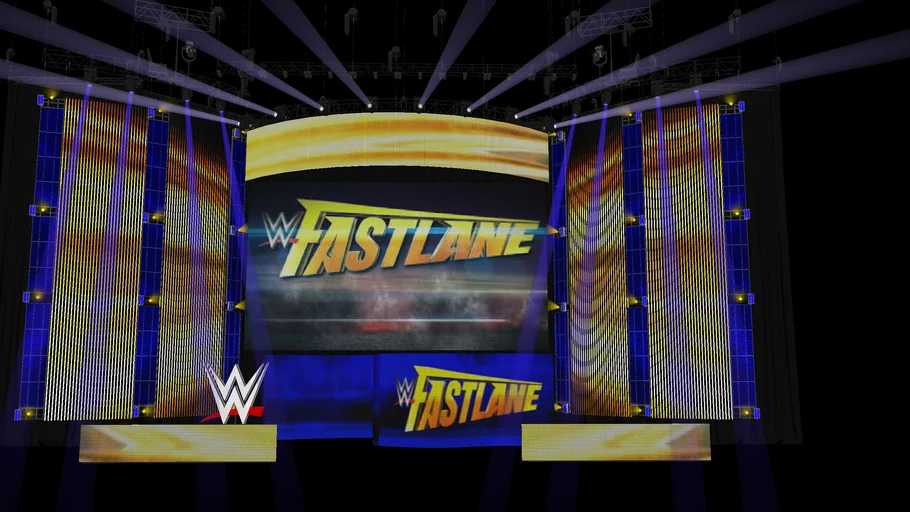 WWE Fastlane 2016 Stage Concept