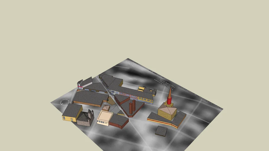 Eastern downtown Portage