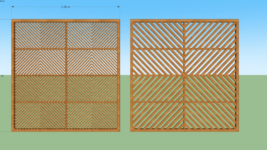 Portas/ painéis de madeira ripado | Wood door/ panel
