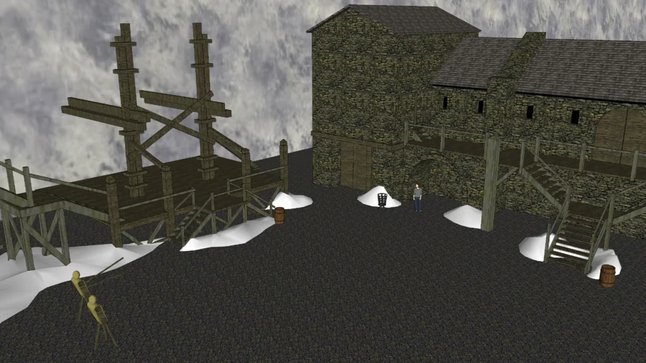 Unfinished Castle Black