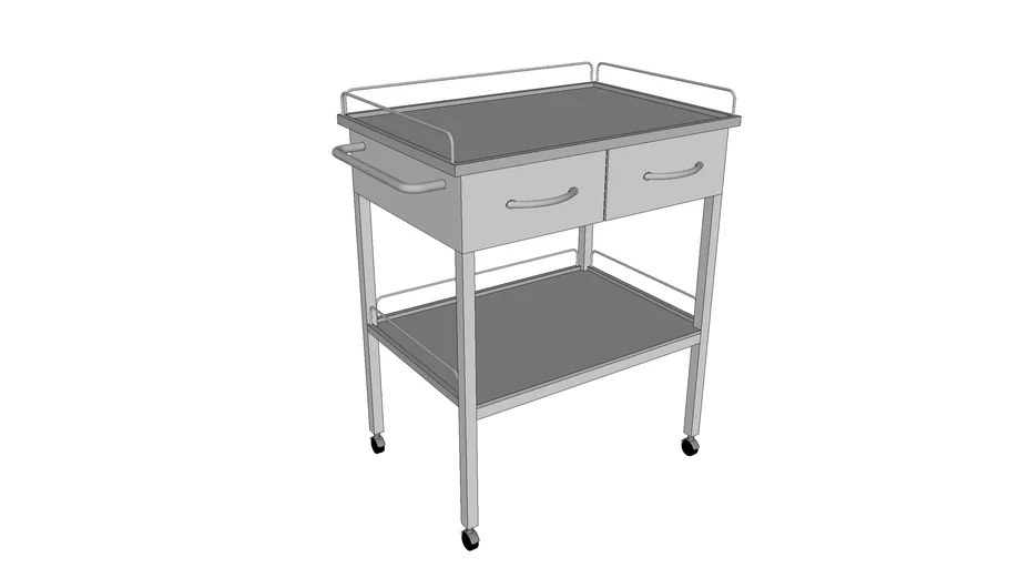 Mesa de Acero Inoxidable 90X45