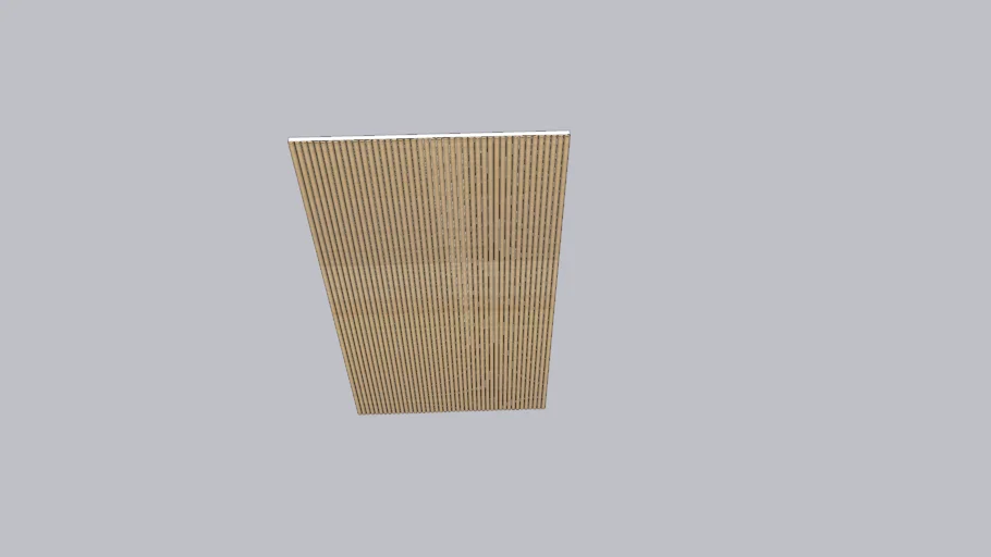 Wood Dowel Wall