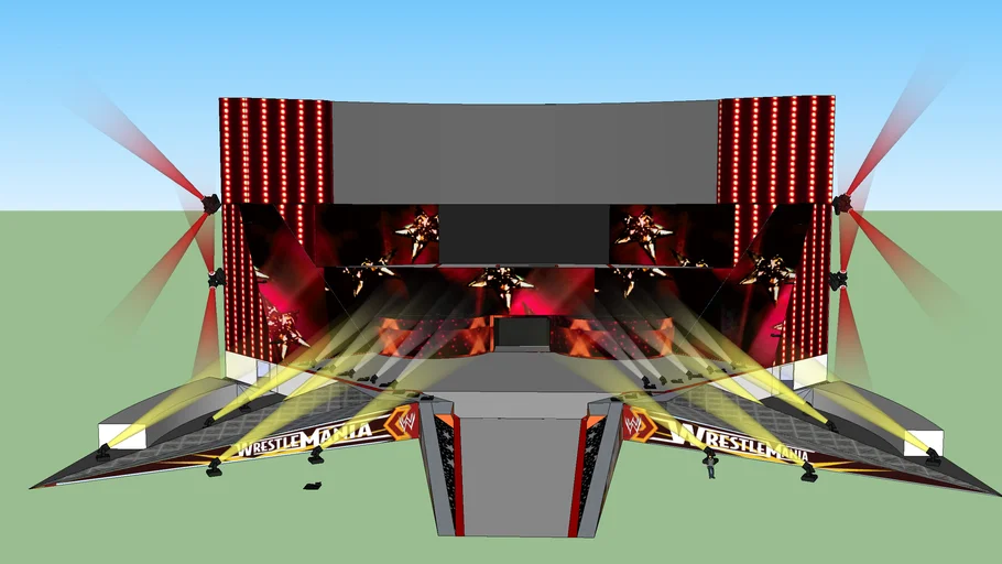 WrestleMania XXVIII Stage