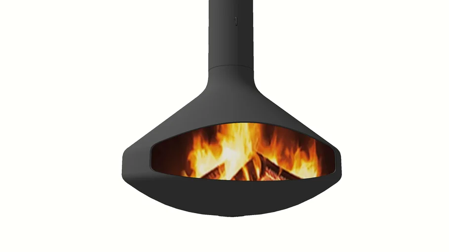 Ergofocus fireplace by Focus Creation
