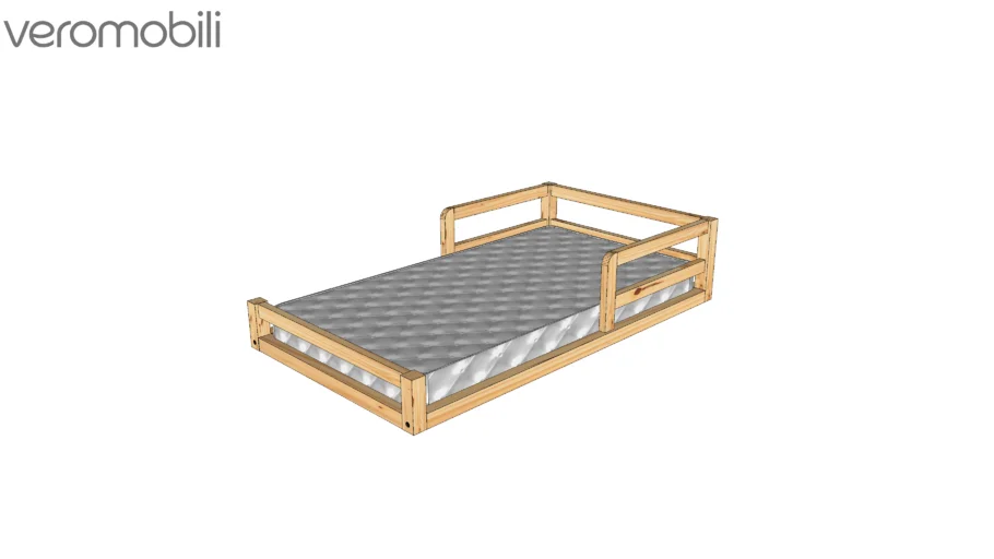 Cama Infantil de Madeira