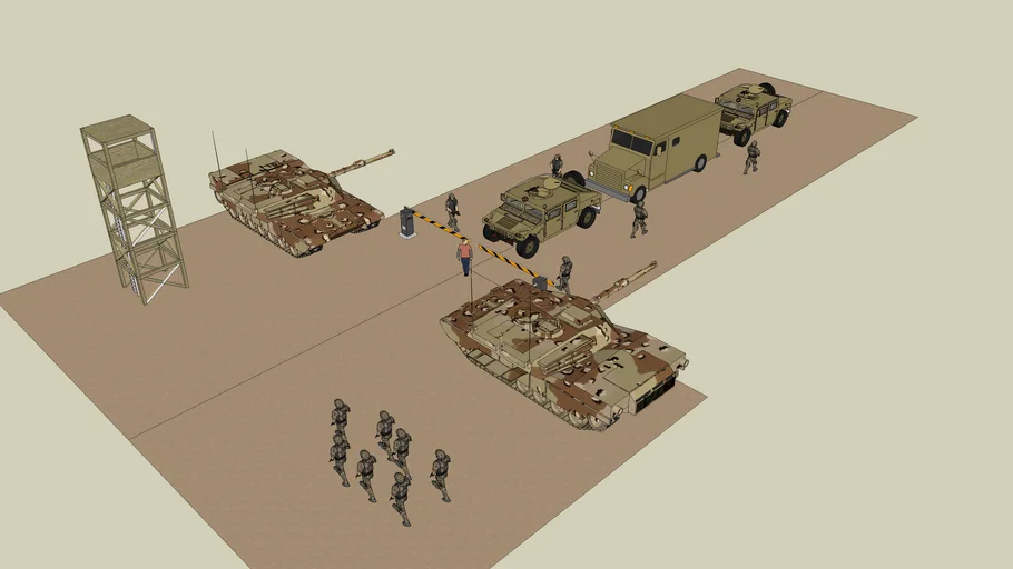 Checkpoint | 3D Warehouse