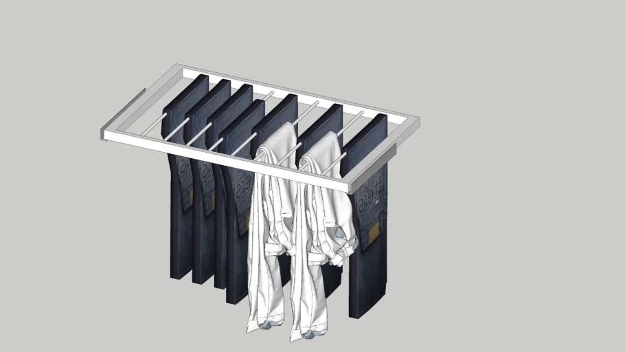 Komplement Pull-out Trouser hanger 100x58cm