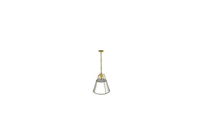 16 Conical Drum Pendant- Rejuvenation