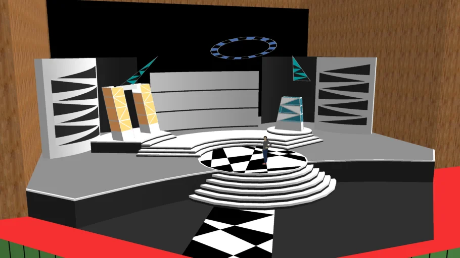 Juara Lagu '99: Stage design