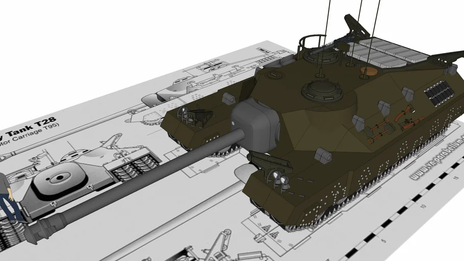 T95 super heavy tank