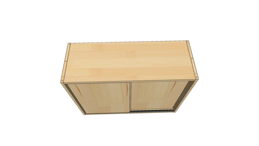 IVAR Cabinet with sliding doors