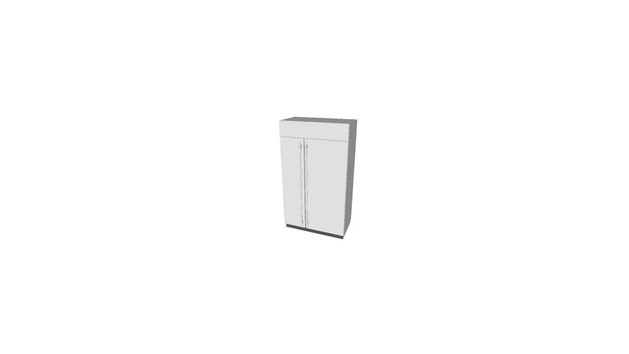 Sub-Zero BI-48S/O | 48" Built-In Side-by-Side Refrigerator/Freezer - Panel Ready