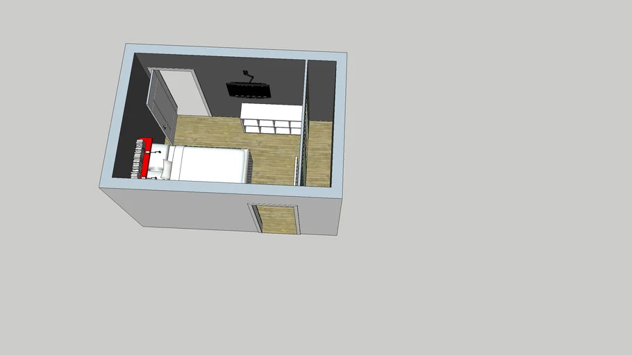 Raised Platform Bed