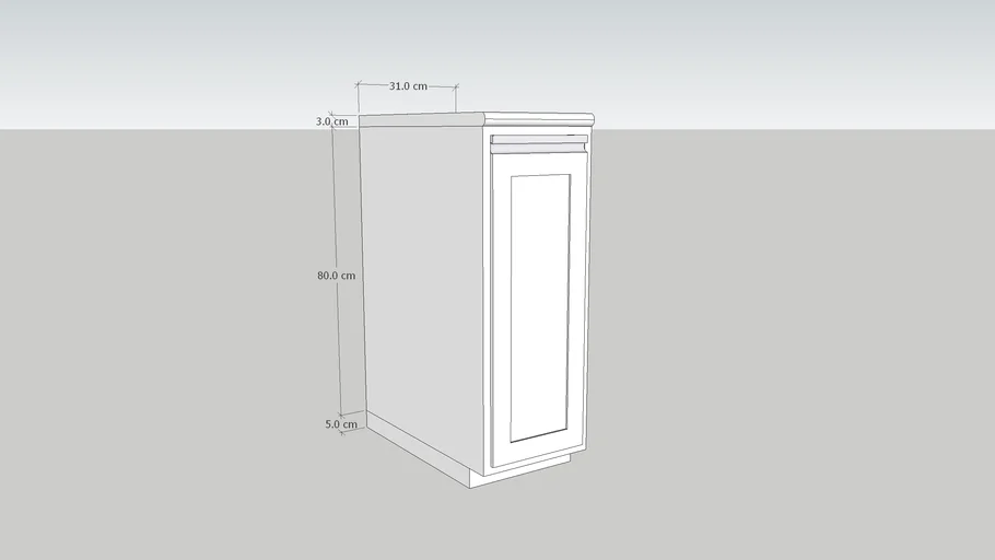Kitchen Counter 3 (Side)