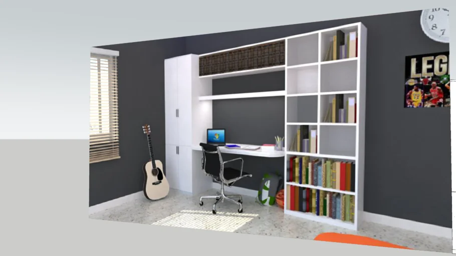 Study Table | 3D Warehouse