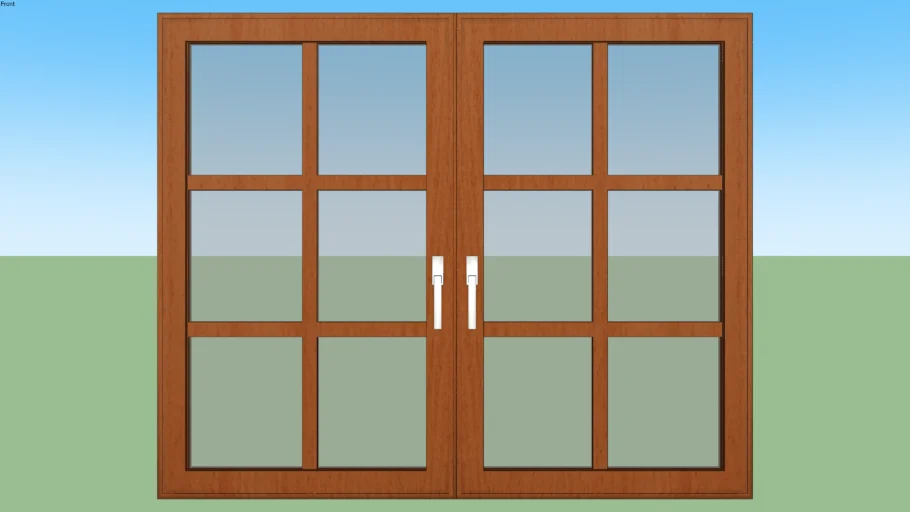wooden windows