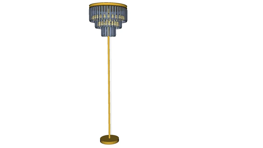Odeon 1920 floor lamp