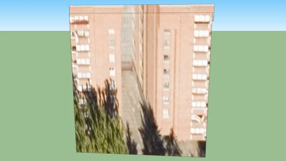 Edificio Calle Ramón Gómez de la Serna, Madrid.