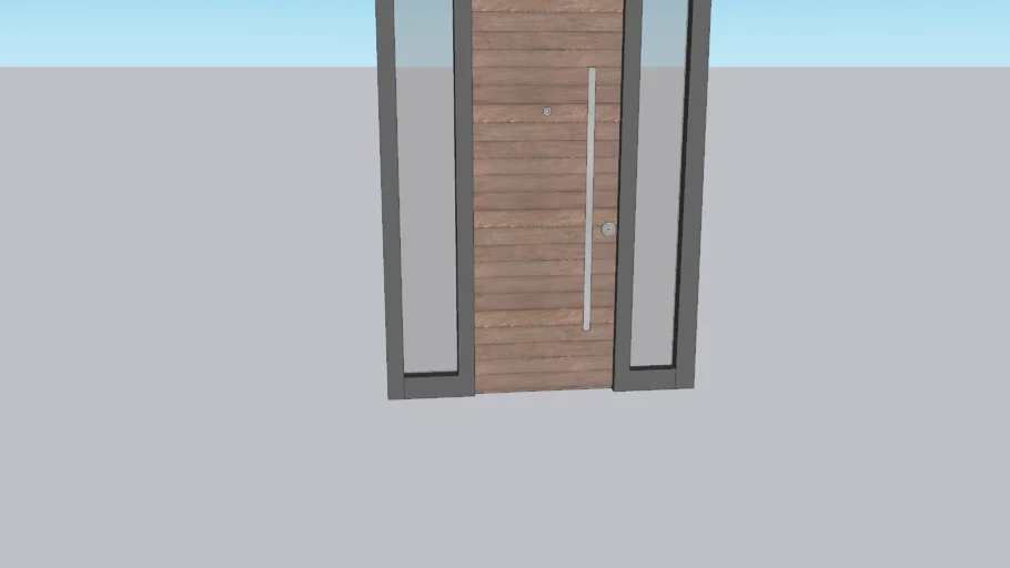 wood door