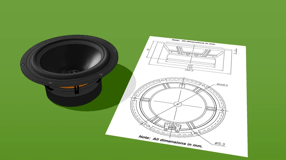 Haut Parleur Speaker Dayton Audio RS180