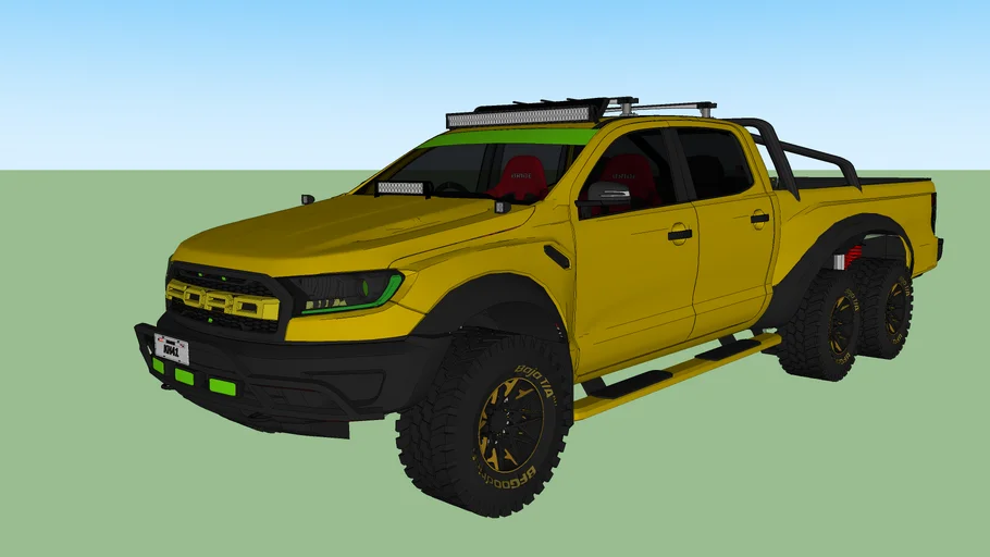 Ford Ranger Raptor 6x6