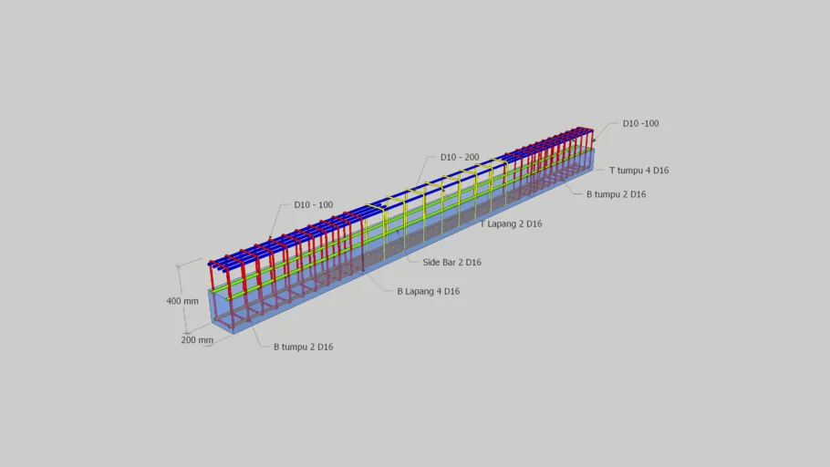 Concrete Beam Reinforcing