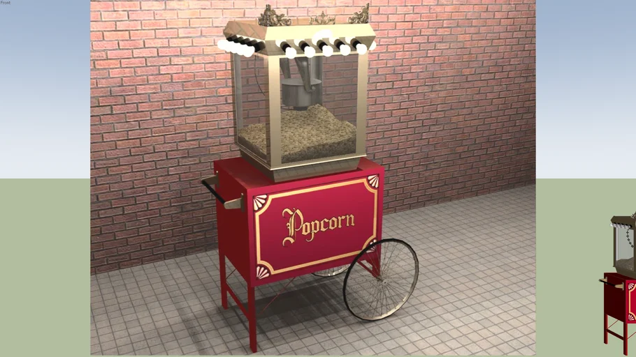 Popcorn Machine | 3D Warehouse