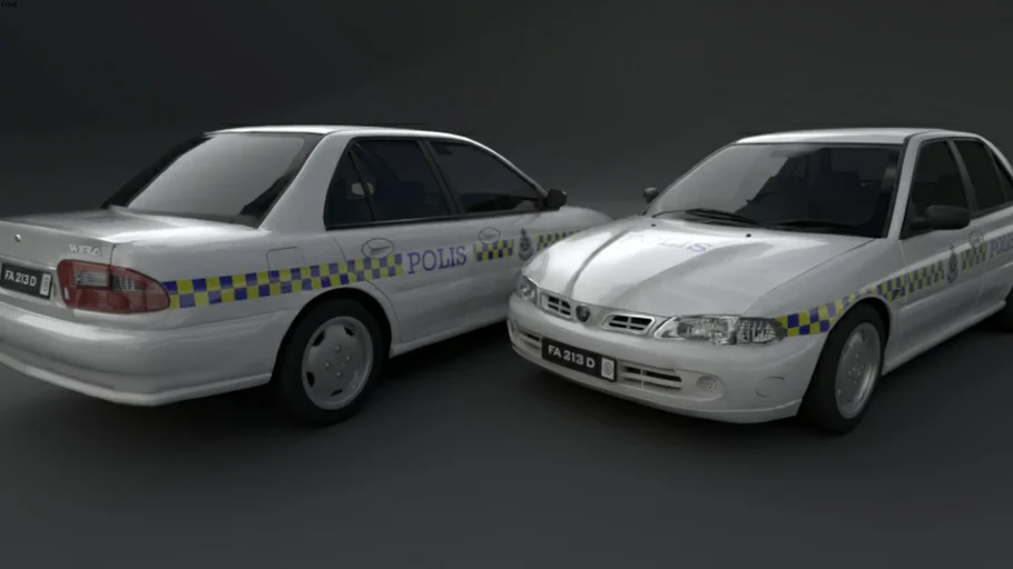 PROTON WIRA POLICE