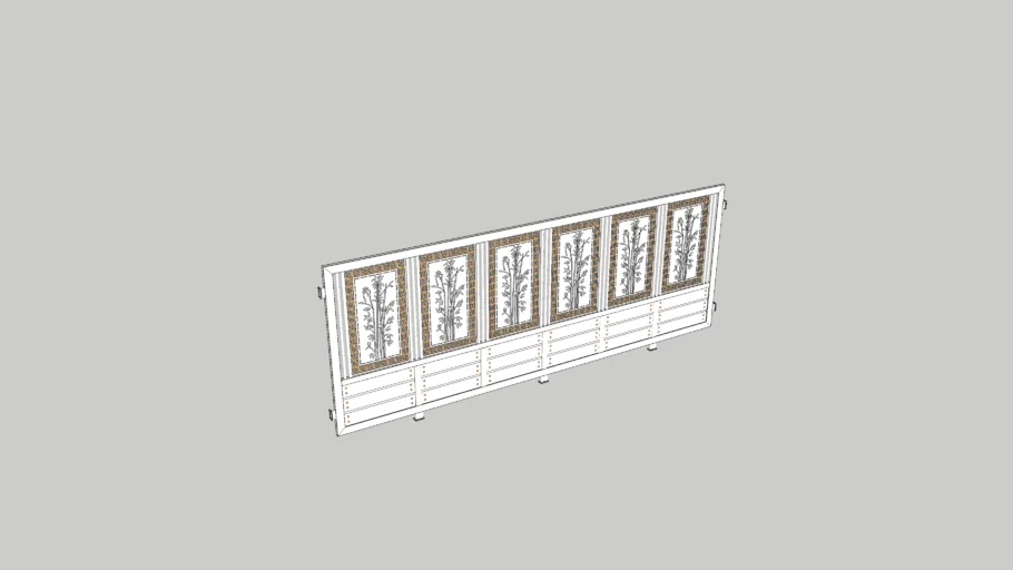 Pagar laser cutting CNC