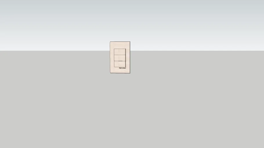 3circuit light switch 3구 금장 스위치