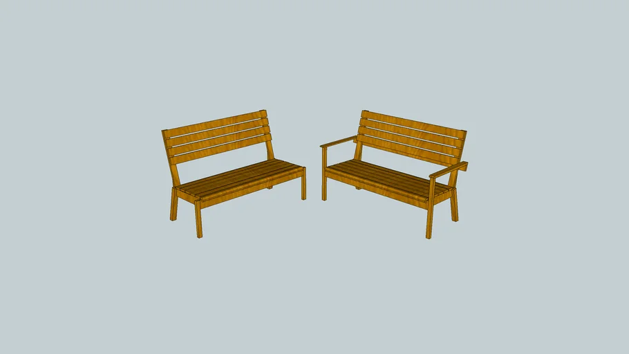 Cypress Benches for Seat Cushion