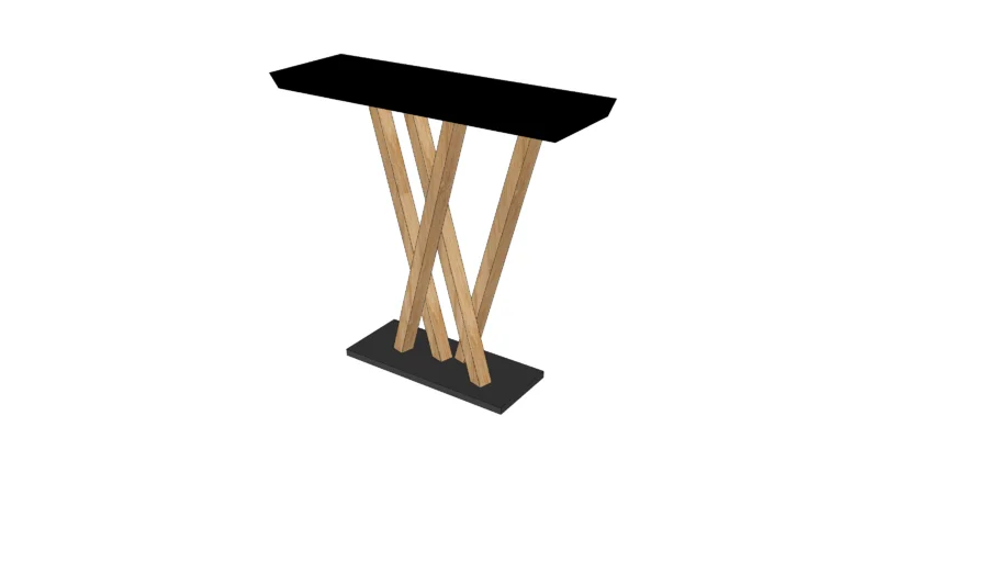 Wooden Console Table