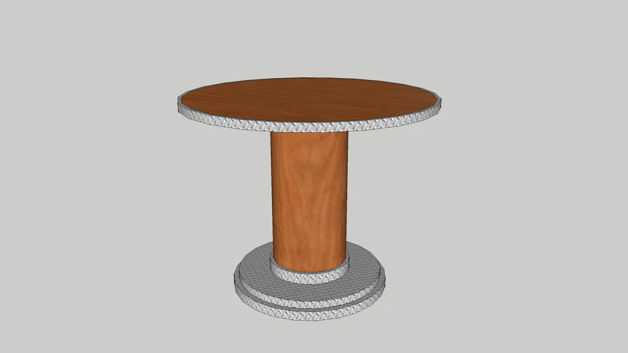 Wooden Round table