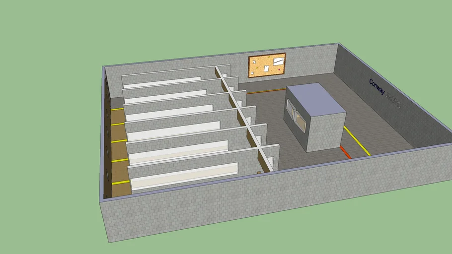 CHS ROTC Air Rifle Range (Concept Finished) | 3D Warehouse