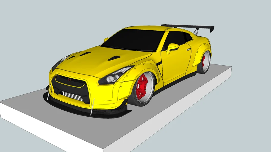 Nissan Skyline GTR 35 2010 modified 
