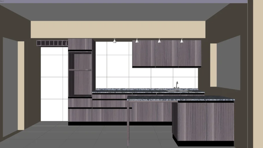 Amoblamiento de Cocina MDF 18 mm Linosa Texture La Palmira Amobalmientos
