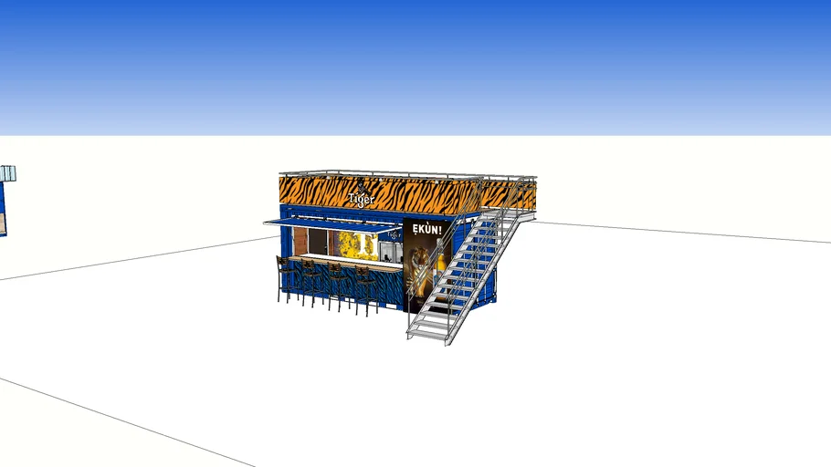 TIGER BEER CONTAINER