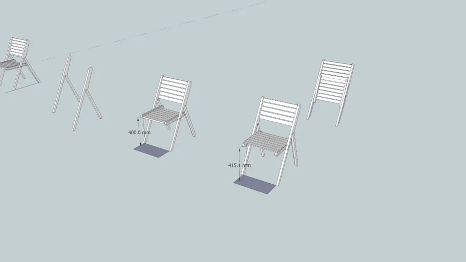Silla plegable