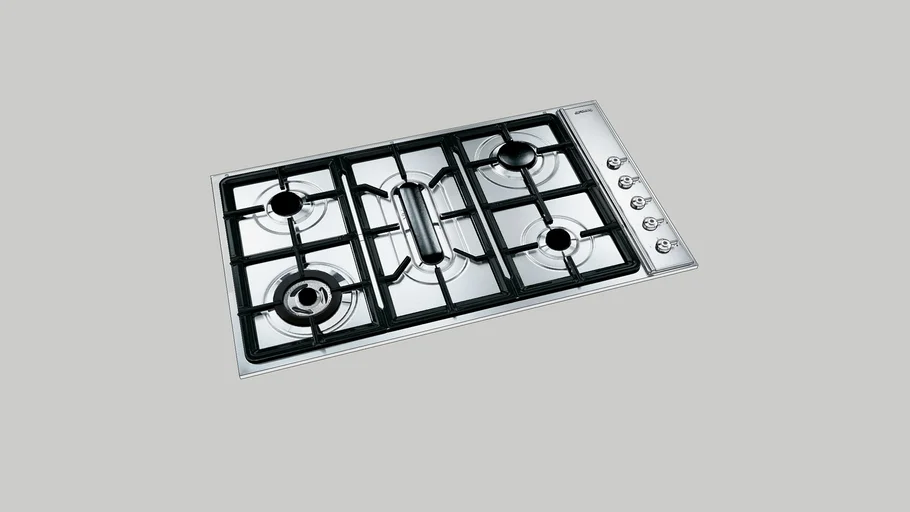 Smeg CIR93AXS3 Gas Cooktop