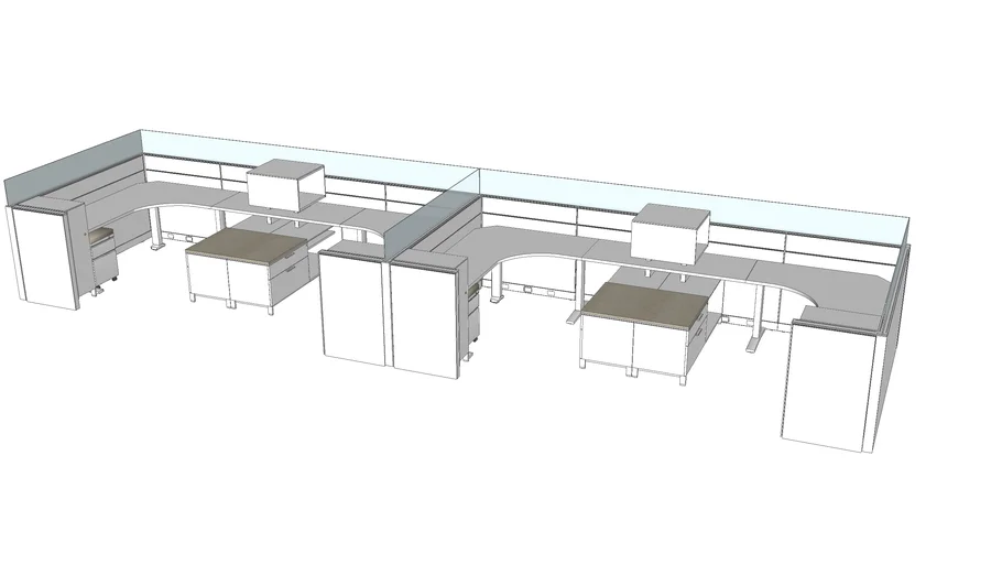 Herman Miller Hive - Custom Workstation 1.1