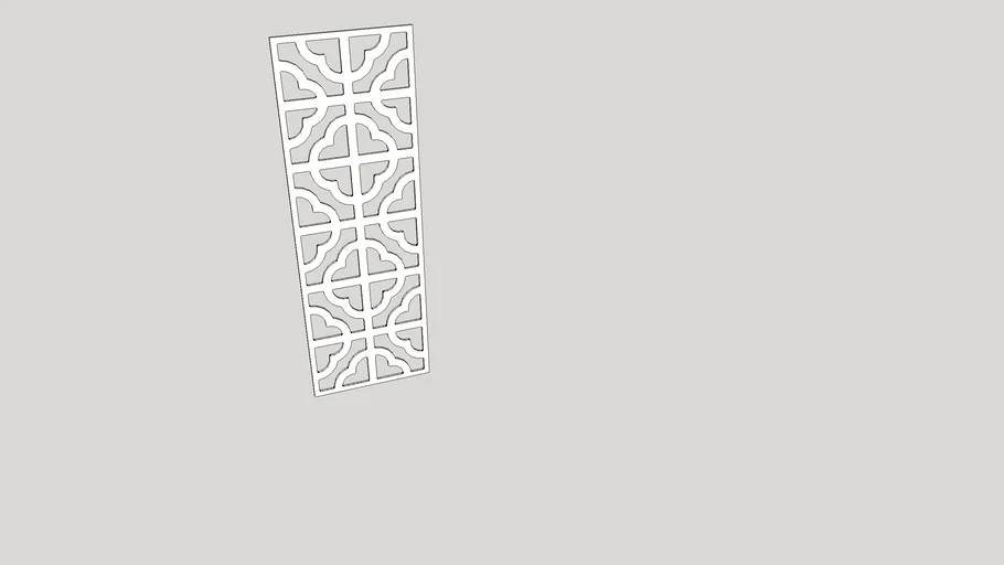 Painel Vazado Modelo 55B Rinnovato