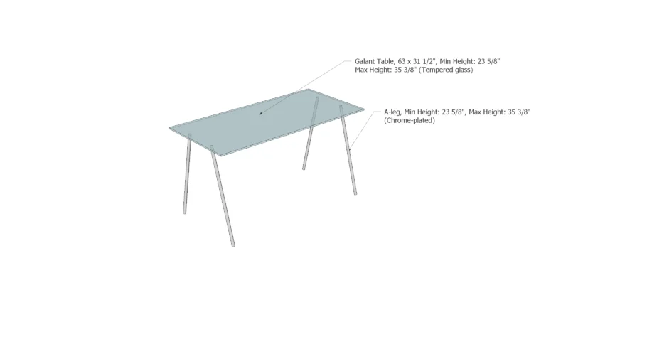 IKEA Galant Desk