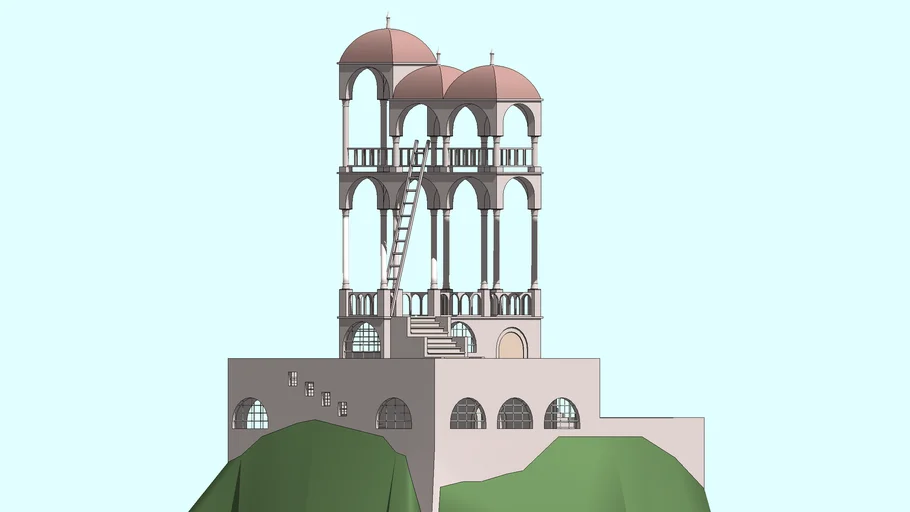 Belvedere (M. C. Escher)