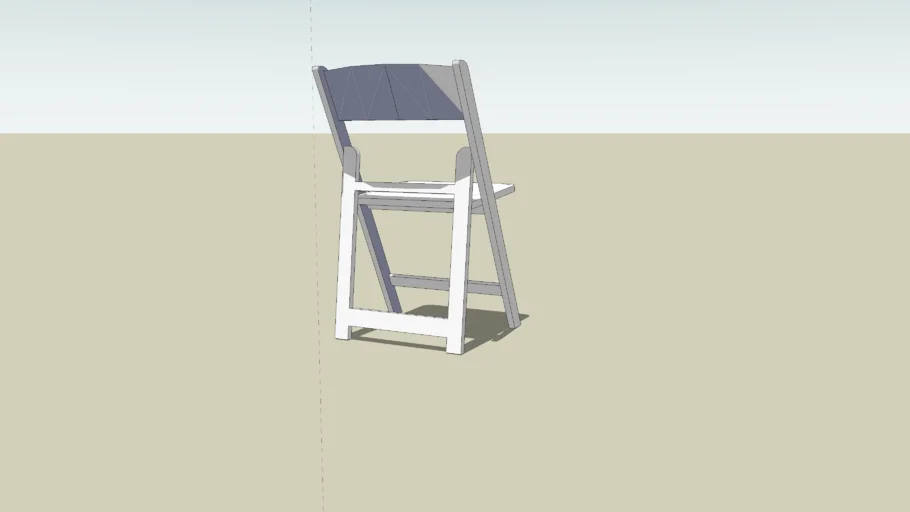 White Wedding Chair