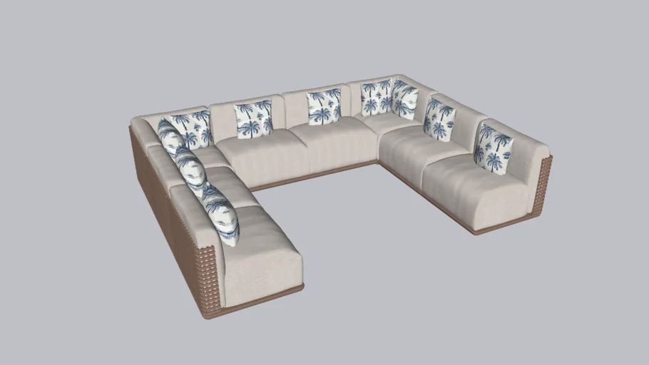 U Shape Sofa